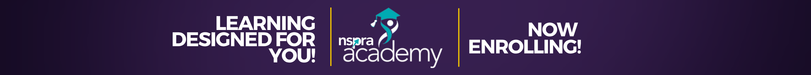 NSPRA Academy Now Enrolling